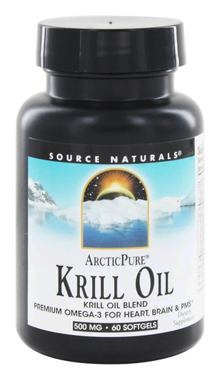 Source Naturals - ArcticPure Krill Oil 500 mg. - 60 Softgels