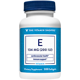 Vitamin E - Promotes Cardiovascular Health & Immune Support - 200 IU (300 Softgels)