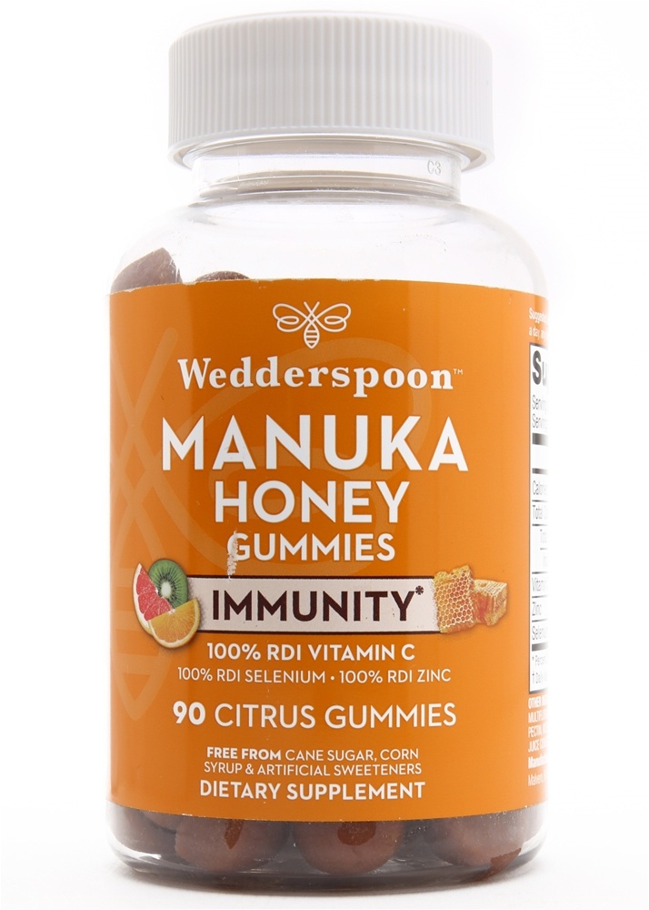 Wedderspoon - Manuka Honey Immunity Gummies Citrus - 90 Gummies