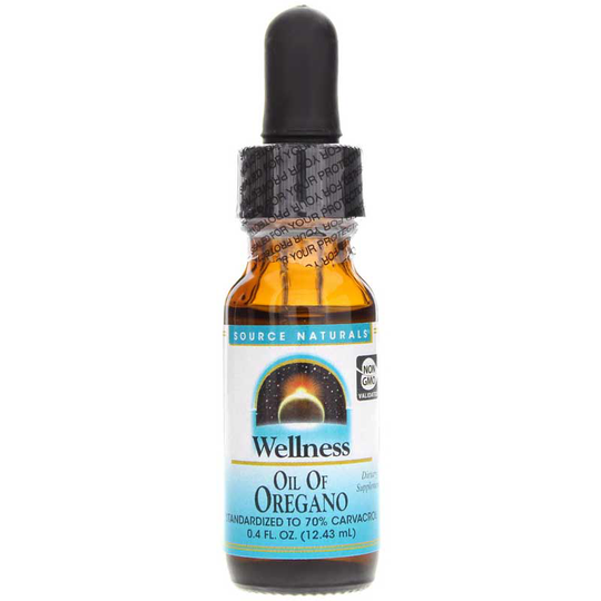 Source Naturals Wellness Oil of Oregano Liquid .4 Oz