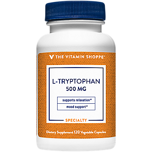 L-Tryptophan - Supports Mood & Relaxation - 500 MG (120 Vegetarian Capsules)