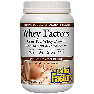 Grass-Fed Whey Protein - Natural Double Chocolate (12 Servings)