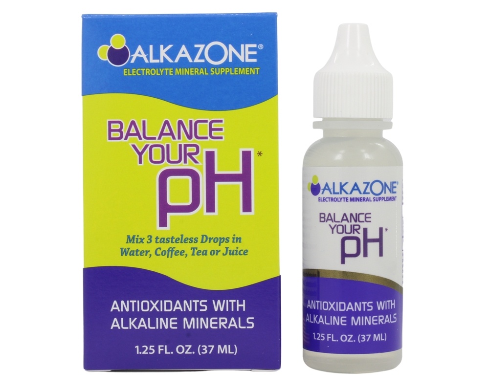Alkazone - Balance Your pH Electrolyte Mineral Supplement - 1.25 oz.