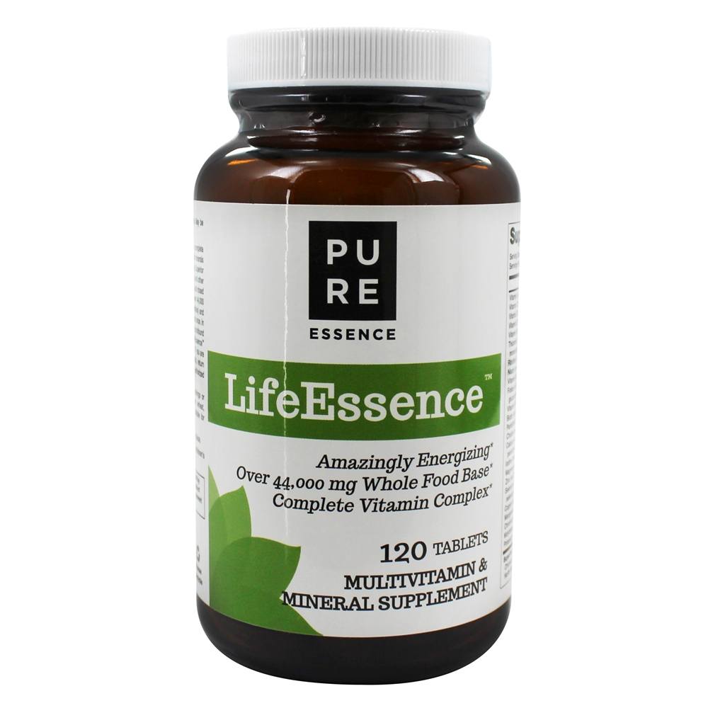 Pure Essence Labs - LifeEssence Multivitamin & Minerals - 120 Tablets