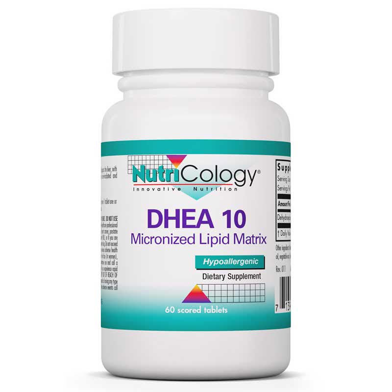 Nutricology Dhea 10 Micronized Lipid Matrix 60 Tablets