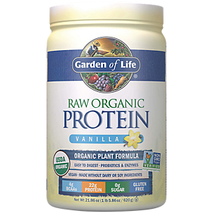 Raw Organic Plant Protein - Vanilla (22 oz. / 20 Servings)