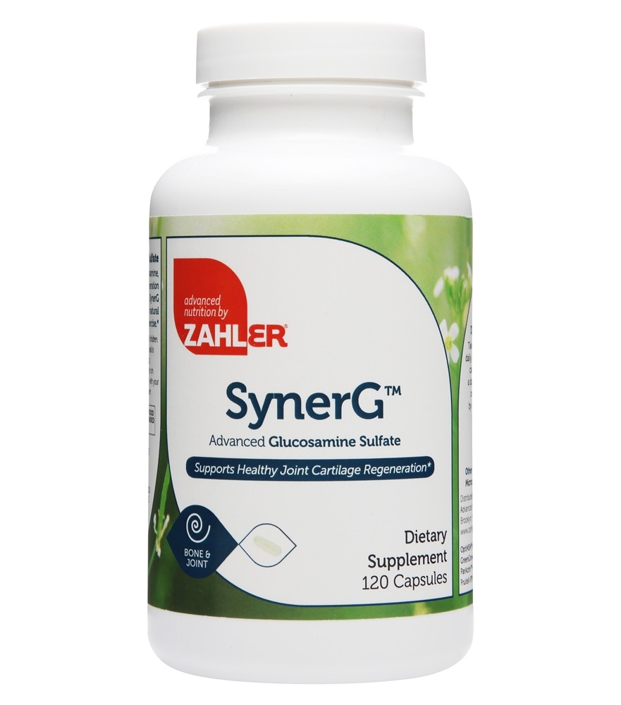 Zahler - SynerG Advanced Glucosamine Sulfate - 120 Capsules