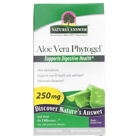 Natures Answer Aloe Vera Phytogel 90 Veg Capsules