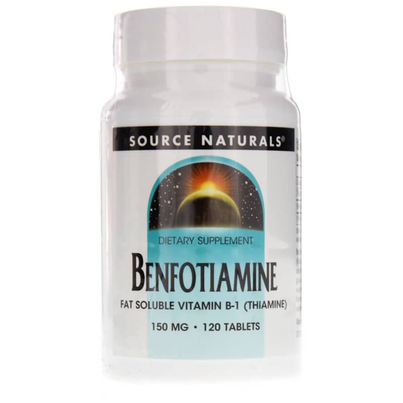 Source Naturals Benfotiamine 150 Mg 120 Tablets