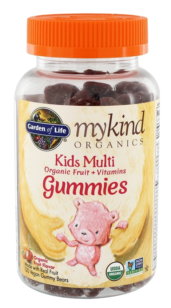 Garden of Life - mykind Organics Kids Multi Gummies Fruit - 120 Gummies