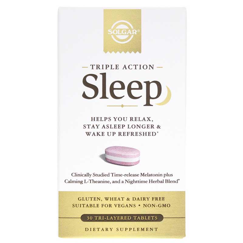 Solgar Triple Action Sleep 30 Tablets