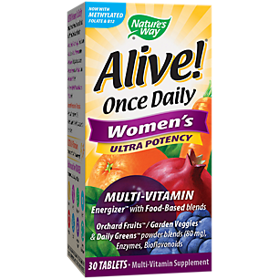 Alive! Once Daily Women's Multivitamin - Ultra Potency (30 Tablets)