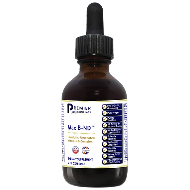 Premier Research Labs Max B-Nd B Vitamin Complex 2 Oz