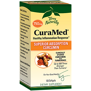 CuraMed Super Absorption Curcumin - 750 MG (120 Softgels)
