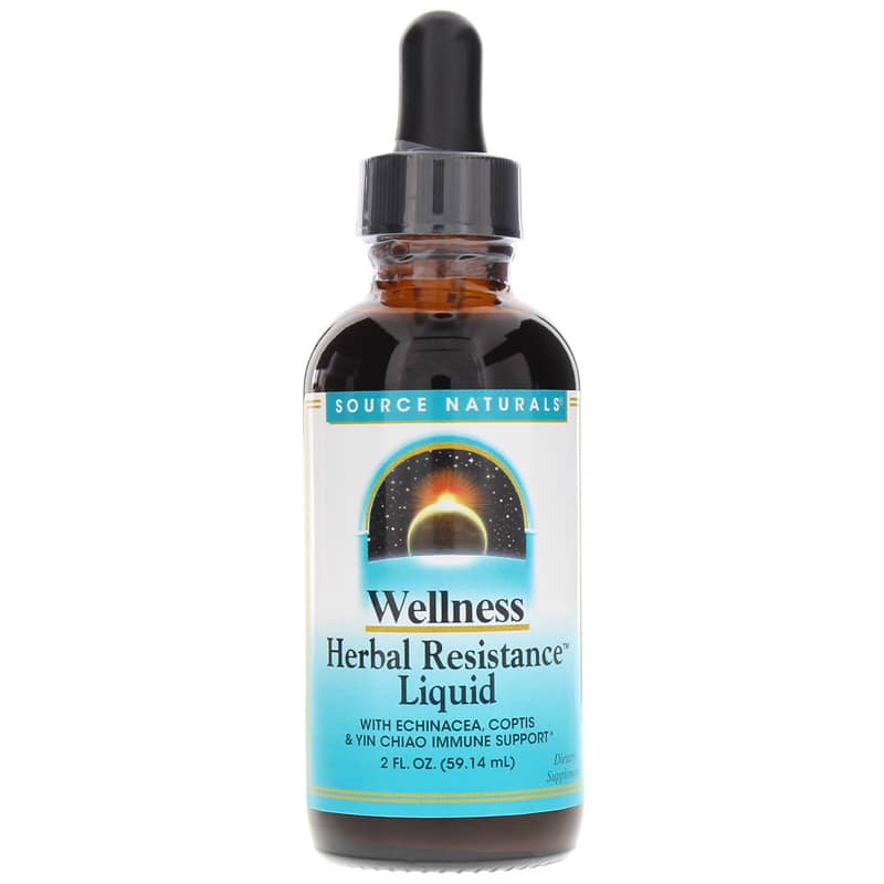 Source Naturals Wellness Herbal Resistance Liquid 2 Oz