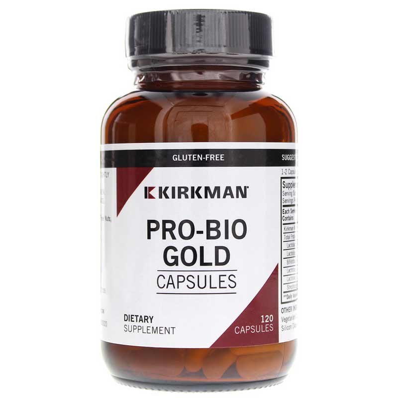 Kirkman Pro-Bio Gold 20 Billion CFU Probiotic Capsules 120 Capsules