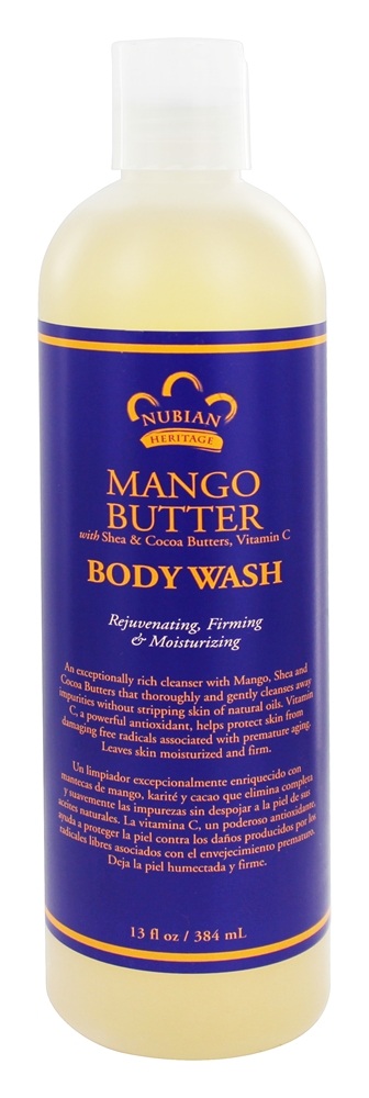 Nubian Heritage - Body Wash Mango Butter Mango Butter - 13 fl. oz.