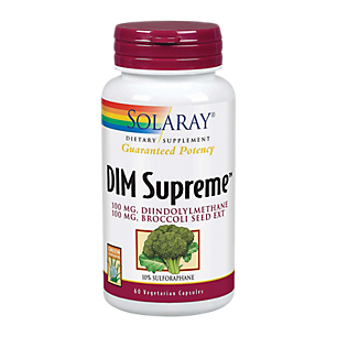 DIM Supreme with Broccoli Seed Extract & 10% Sulforaphan - 100 MG (60 Vegetarian Capsules)