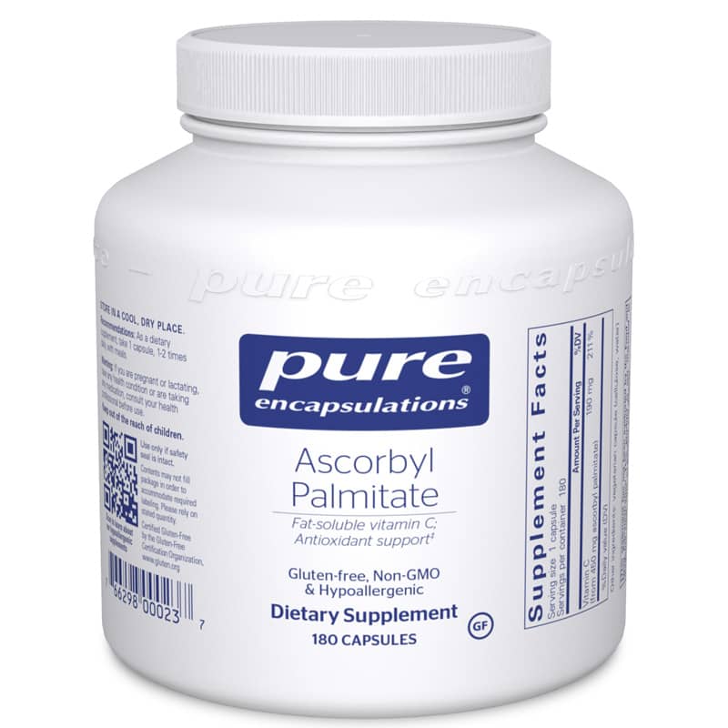 Pure Encapsulations Ascorbyl Palmitate 180 Capsules