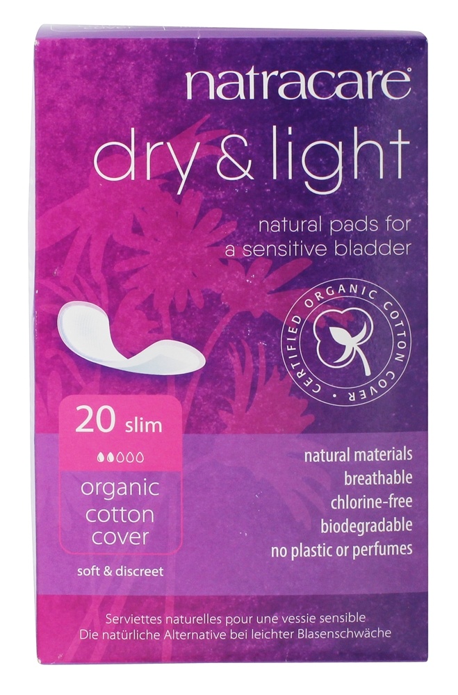 Natracare - Dry & Light Natural Pads for a Sensitive Bladder - 20 Pad(s)