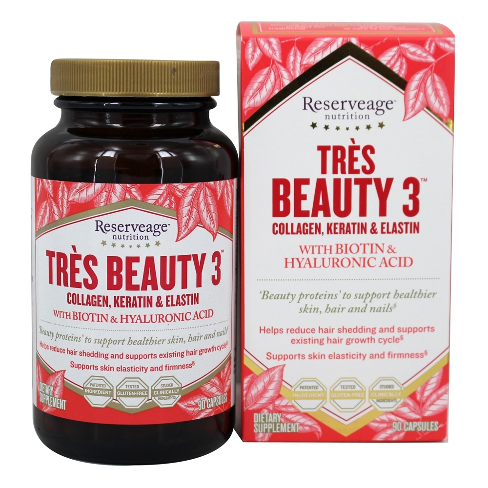 Reserveage Nutrition - Trs Beauty 3 - 90 Vegetarian Capsules