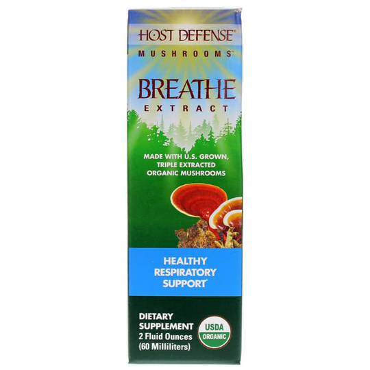 Host Defense Breathe Extract Respiratory Support 2 Oz