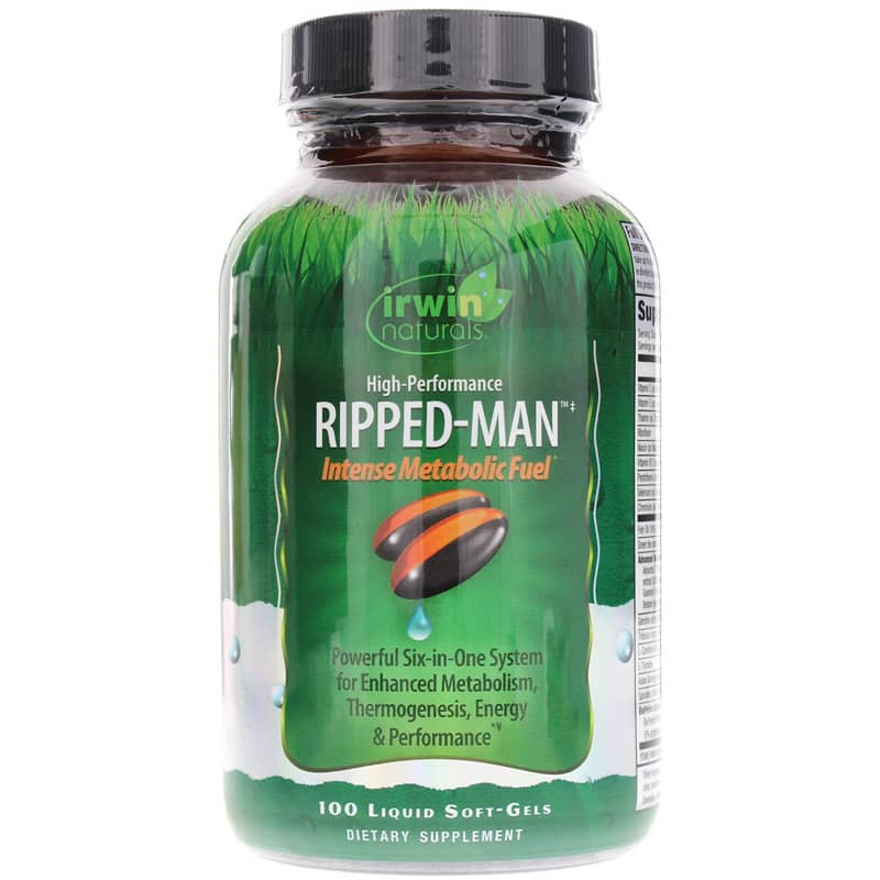 Irwin Naturals Ripped-Man 100 Liquid Softgels