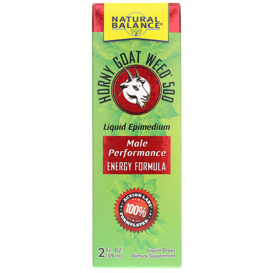 Natural Balance Horny Goat Weed 500 2 Oz
