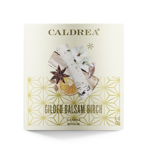 Caldrea - Candle Gilded Balsam Birch - 8.1 oz.