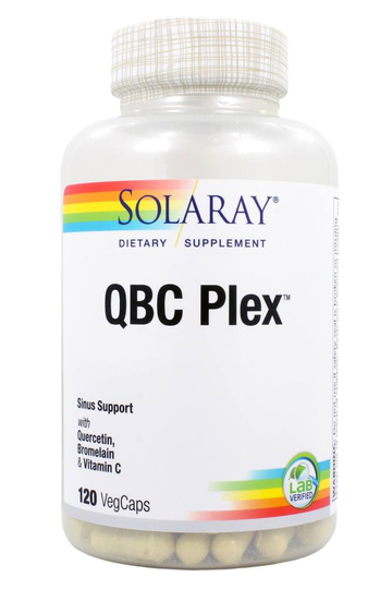 Solaray - QBC Plex Non-Citrus - 120 Vegetarian Capsules