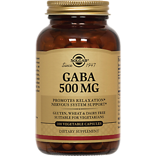 GABA - 500 MG (100 Vegetarian Capsules)