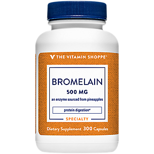 Bromelain Enzyme Sourced from Pineapples - 500 MG (300 Capsules)