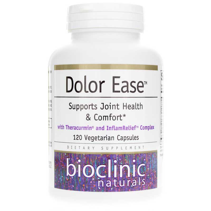 Bioclinic Naturals Dolor Ease 120 Veg Capsules