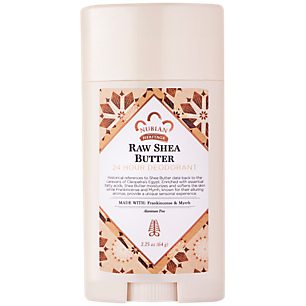 Raw Shea Butter 24 Hour Deodorant with Frankincense & Myrrh - Aluminum Free (2.25 Ounces)