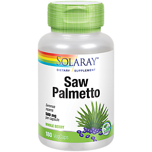 Saw Palmetto Berries - Support Prostate Health - 580 MG (180 Capsules)