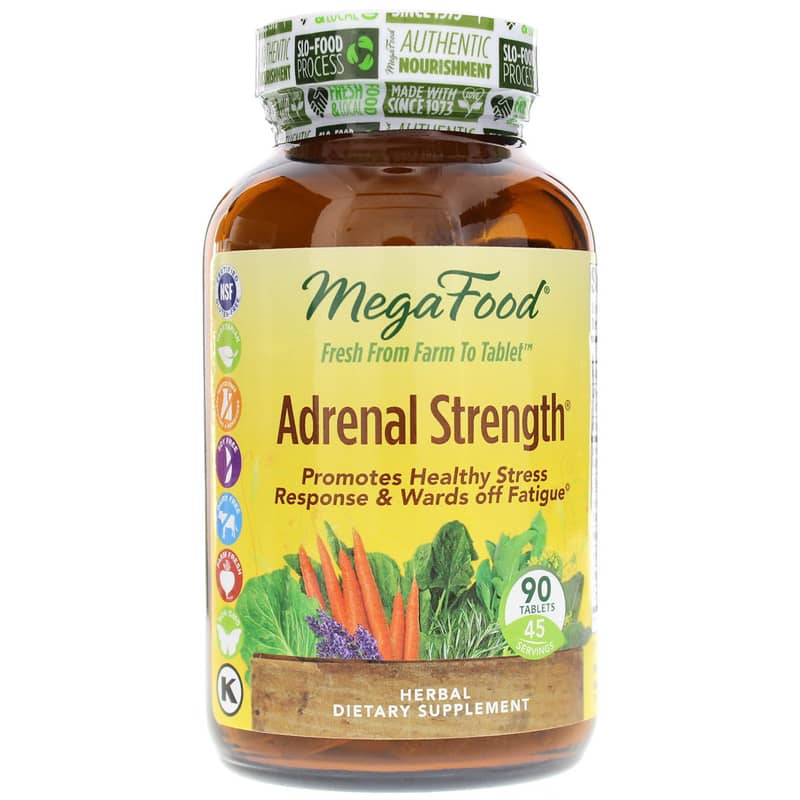 Megafood Adrenal Strength 90 Tablets