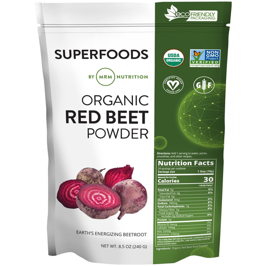 MRM Nutrition - Raw Organic Red Beet Powder - 8.5 oz.