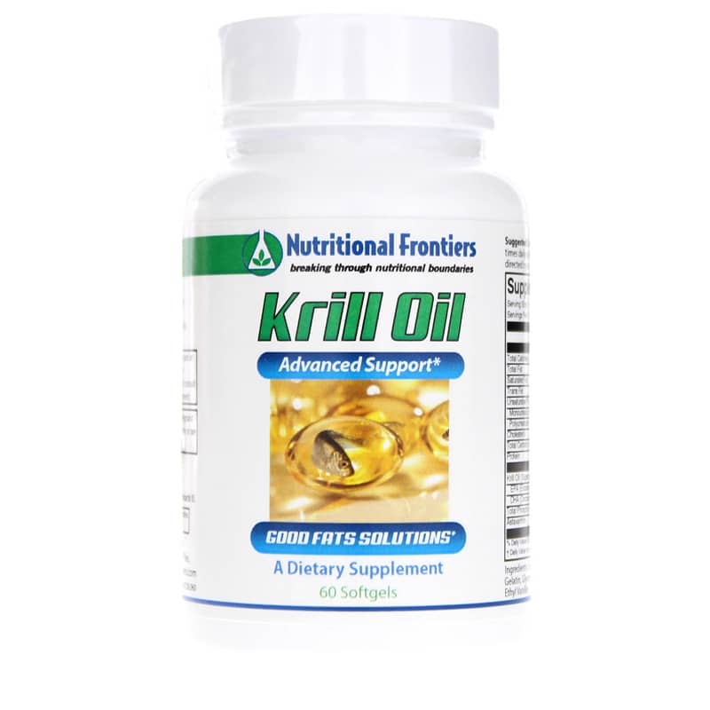 Nutritional Frontiers Krill Oil 60 Softgels