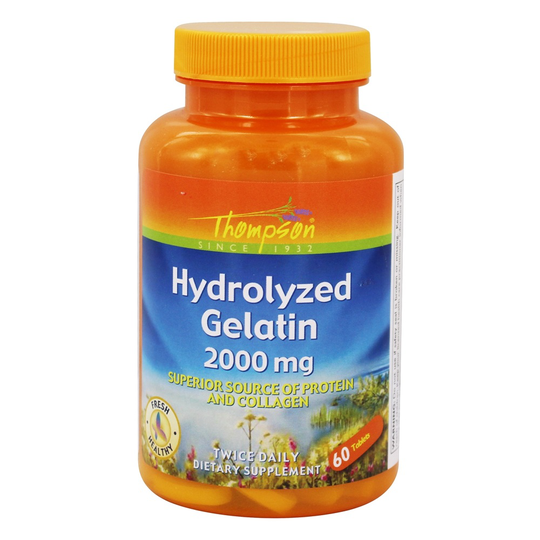 Thompson - Hydrolyzed Gelatin 2000 mg. - 60 Tablets