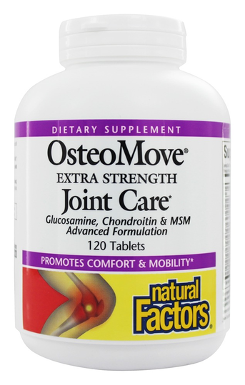 Natural Factors - OsteoMove Joint Care Extra Strength - 120 Caplets