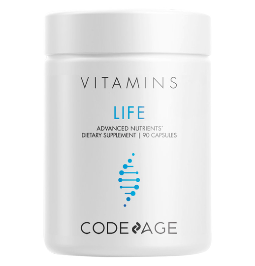 Codeage - Life Telomere Supplements - 5 MTHF Folate Vitamin B9 B12 Methylcobalamin - 90 Capsules