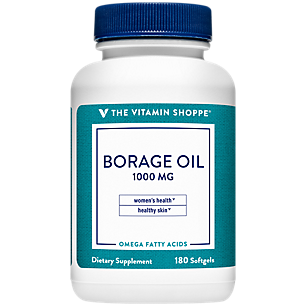 Borage Oil for Women's Health - Natural Source of GLA - 1,000 MG (180 Softgels)