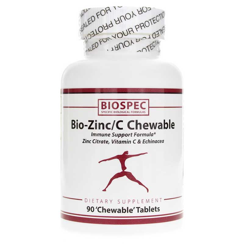 BioSpec Bio-Zinc/C Chewable 90 Chewable Tablets