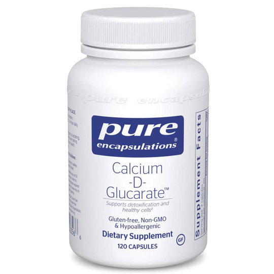 Pure Encapsulations Calcium-d-Glucarate 120 Capsules