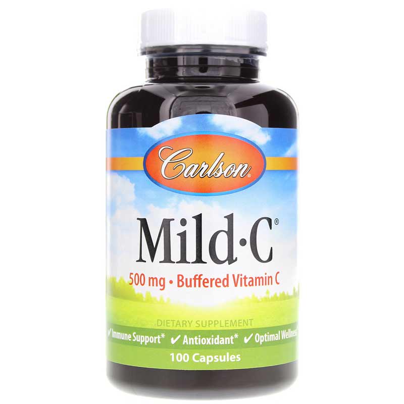 Carlson Labs Mild C 500 Mg 100 Capsules