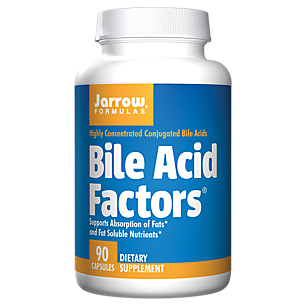 Bile Acid Factors - Supports Absorption of Fats - 500 MG (90 Capsules)