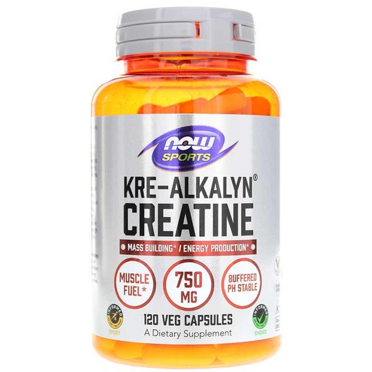 NOW Foods Kre-Alkalyn Creatine 120 Capsules