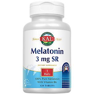 Melatonin - Sustained Release - 3 MG (120 Tablets)