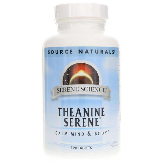 Source Naturals Serene Science Theanine Serene 120 Tablets