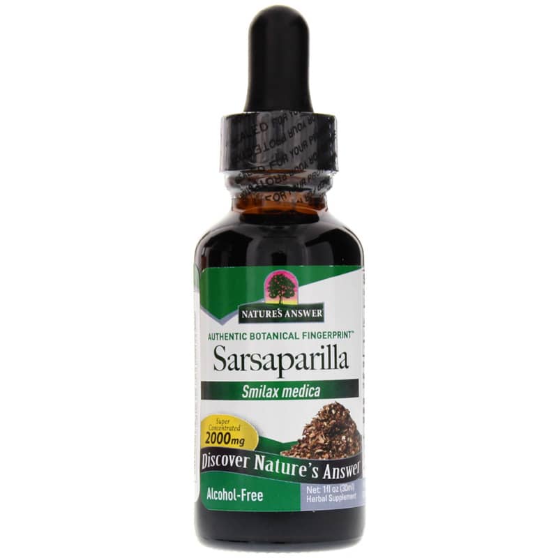 Natures Answer Sarsaparilla Alcohol-Free 1 Oz